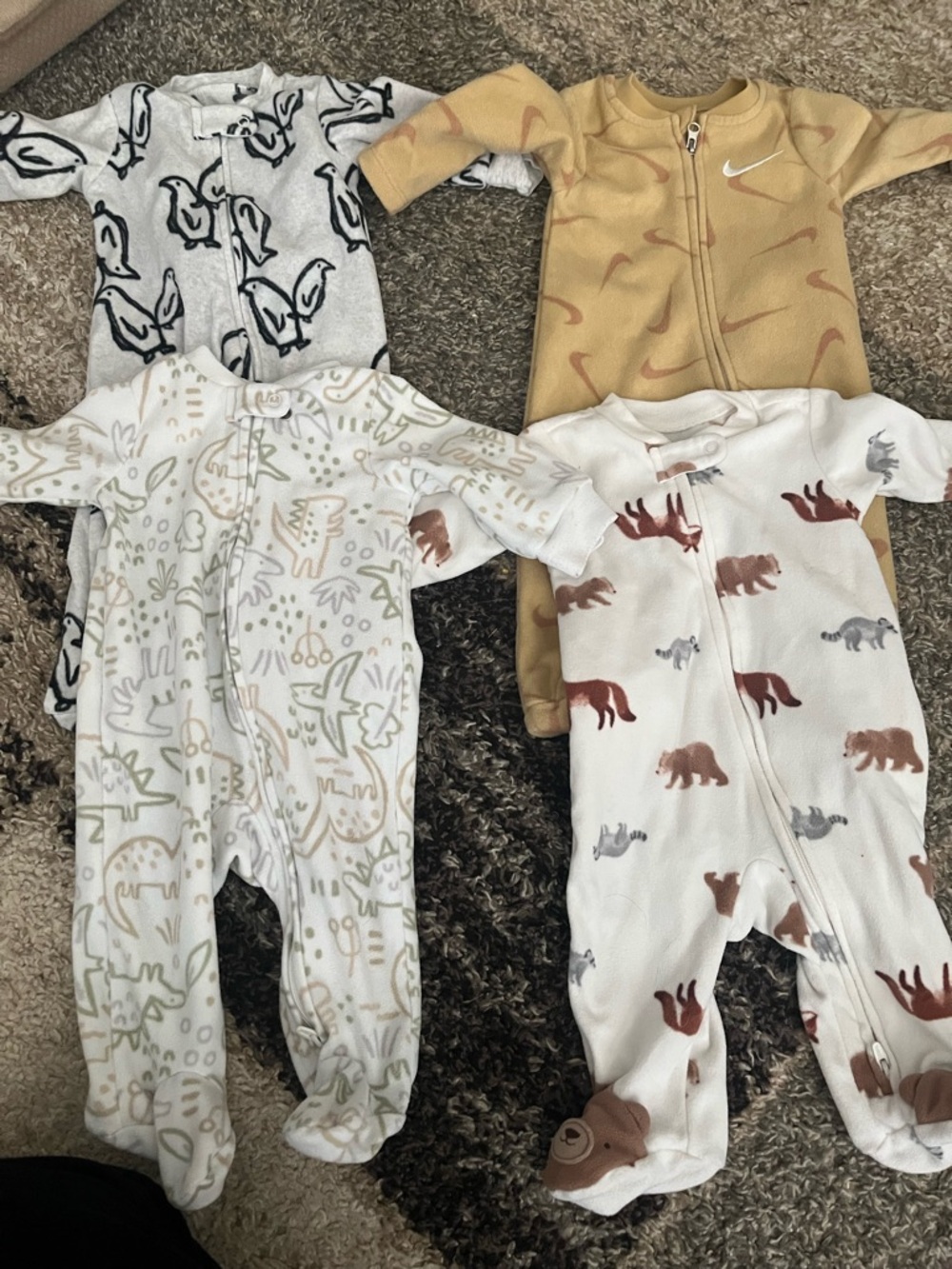 Fleece sleeper set